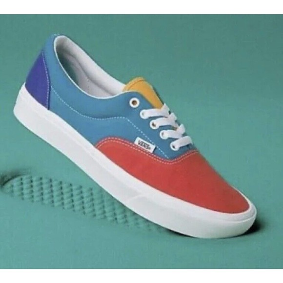 Vans Other - VANS Comfycush Era Multi Block Multicolor Shoes Size 6 Mens & 7.5 Women’s